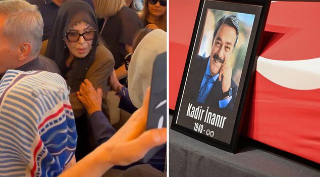 Farewell to Kadir İnanır! Türkan Şoray did not leave him alone on his final journey.