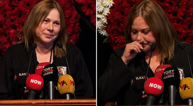 Kadir İnanır's life partner Jülide Kural both cried and moved others to tears: The will is our responsibility.