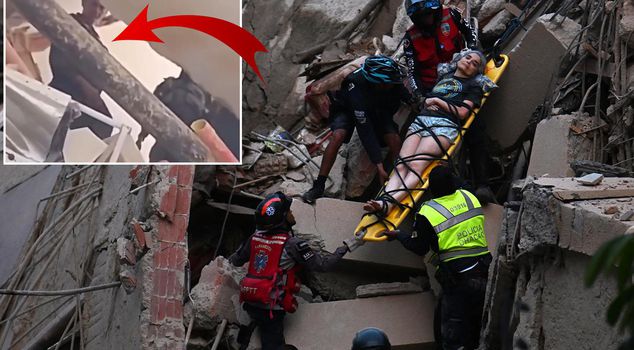 Scandalous footage from the earthquake that killed hundreds! Soldiers stole valuable items.