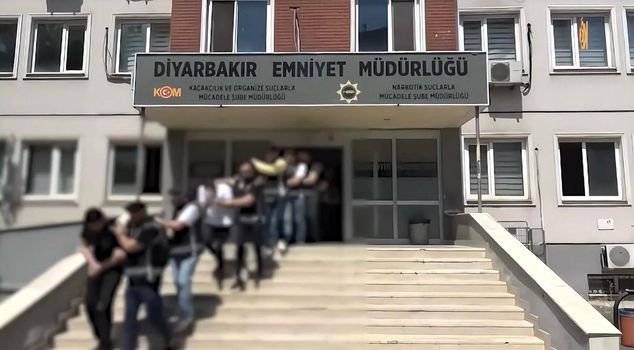 Armed criminal organization network in Diyarbakır dismantled: 40 detained