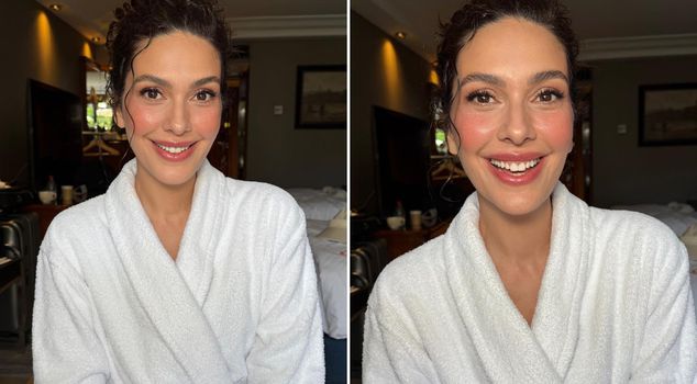 Bergüzar Korel, who lost 20 kilos, shares bikini poses! Her latest look became a sensation.