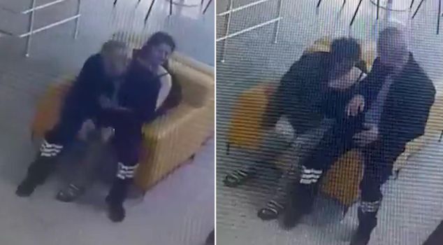 صور غير لائقة من الأمن في مستشفى حكومي! المرضى ينتظرون الشفاء بينما يشاهدون الفضيحة
