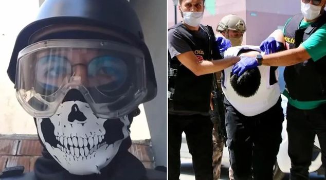 في إسكي شهير، كان يرتدي قناعًا وطعن 5 أشخاص! انتحر في السجن