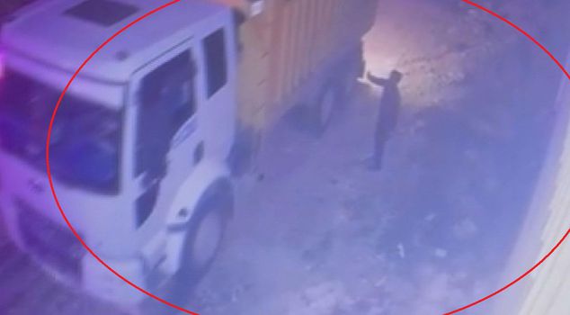 A tradesman who filmed trucks dumping rubble on his land was confused by their excuse of 