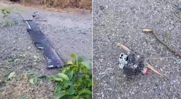 Shocking incident in our Black Sea province! An explosive-carrying UAV detonated.