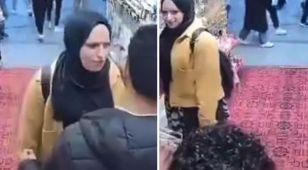 New harassment footage of the woman who is the bane of men in Istanbul