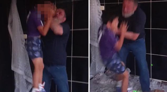 He beat a 10-year-old child and was released under judicial control.