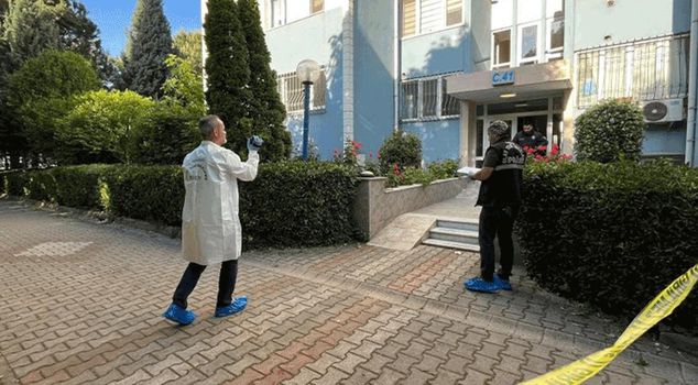 District in shock! Elderly woman found with throat slit in her home.