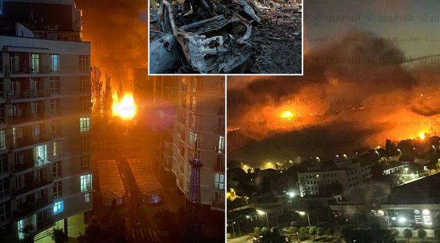 Russia struck Kyiv! 10 people died, 56 were injured.