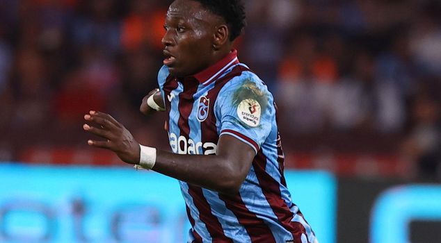 Trabzonspor and Olaigbe have parted ways; he has signed with his new team.