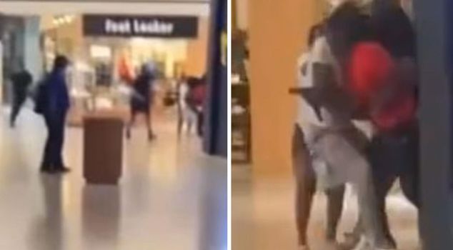 Armed attack at a shopping mall in the USA