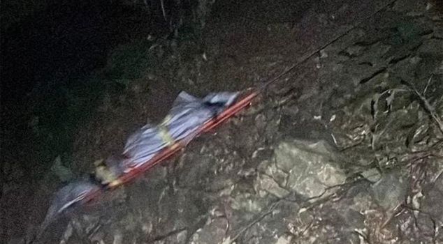 While returning from the plateau, he rolled off a cliff with a tractor and was found dead 7 hours later.
