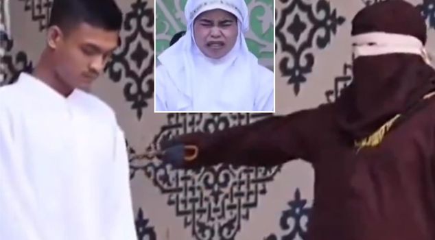 На TikTok паре, целующейся, назначили наказание по 21 удару плетью каждому
