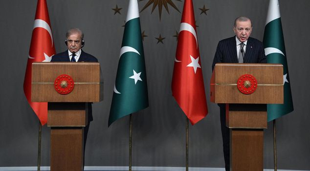 President Erdogan spoke at a joint press conference with Pakistani Prime Minister Sharif: There is a need not to give an opportunity to the current war-addicted Israel.