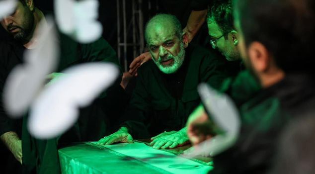 Iran's Revolutionary Guard shadow leader resurfaced at a funeral after months