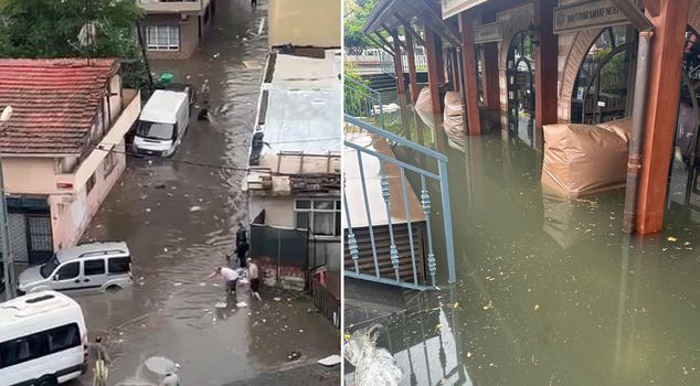 Tough day in Istanbul! Roads turned into lakes, major damage in the famous bazaar