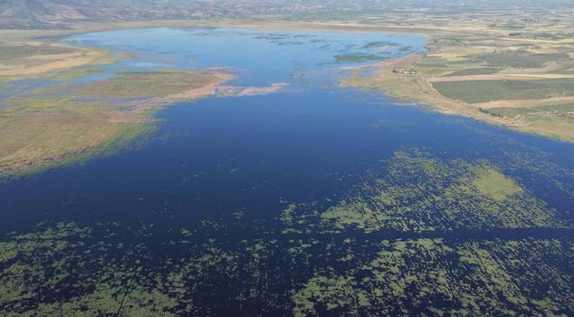 The final state of Lake Marmara, which dried up 4 years ago, captivated everyone.