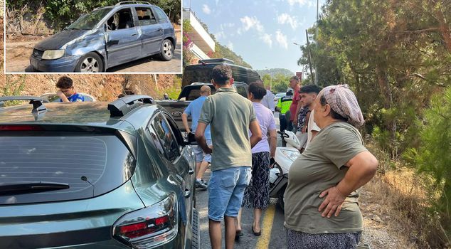 Tragic end in chain collision! Young man thrown from car loses his life