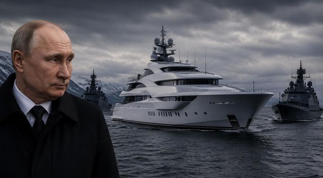 Ukraine's drone attacks prompt Putin to move, smuggling his luxury yacht to a secure port.