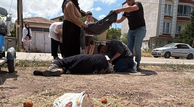 Heartwarming moments! They mobilized for the injured woman.