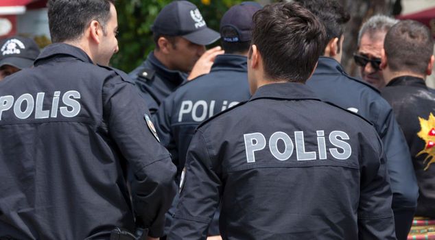 The button was pressed for the NATO Summit! Notable change in police uniforms.