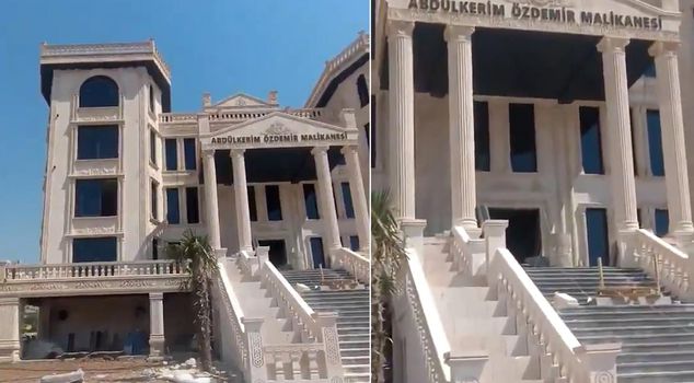 Not a Roman king's, but a tribal chieftain's mansion in the East! The cost was jaw-dropping.