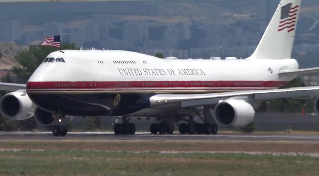 US President Donald Trump is in Ankara! President Erdoğan welcomed him, here are the first images
