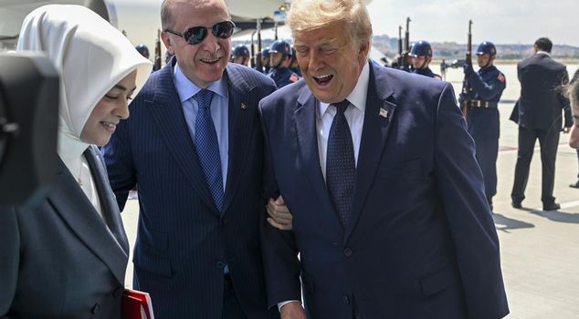 What was discussed during the reception in Ankara? He pointed to his plane and said these things to Erdoğan.