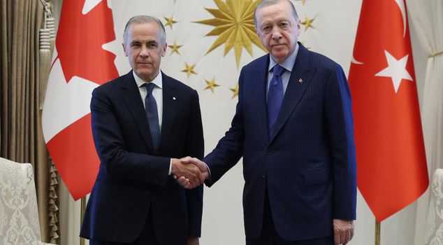 President Erdogan received Canadian Prime Minister Carney.
