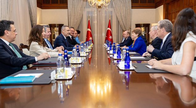 Foreign Minister Fidan received US senators in Ankara