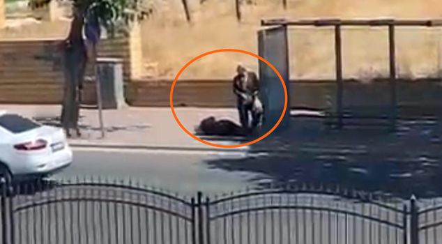 The restraining order couldn't even stop him: He rained bullets on his wife waiting at the bus stop.