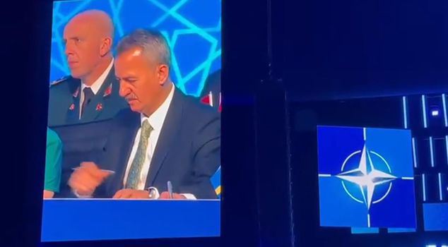 The NATO Summit started very quickly! A $350 million signature from Turkey