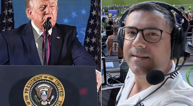 Controversial Trump reference from TRT presenter Özkan Öztürk