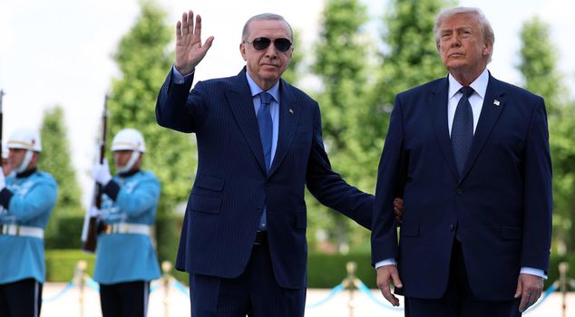 Trump was welcomed in Ankara to the music of the Diriliş: Ertuğrul series.