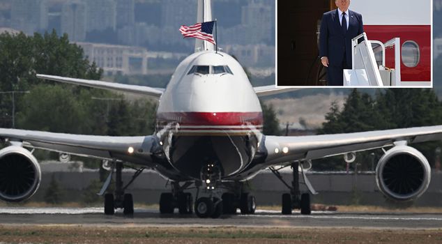 The new Air Force One that brought Trump to Ankara sparked envy: It has everything inside