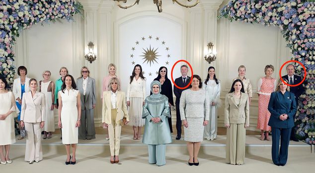 Two names made a mark at the spouses' meeting of leaders at Çankaya Mansion