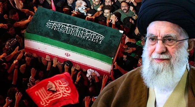 A funeral ceremony was held for Ali Khamenei in Mashhad.