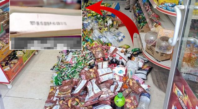 Всё с полки магазина! Срок годности истёк много лет назад