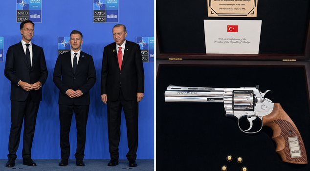 Hungarian Prime Minister Magyar draws attention to President Erdogan's gift of a weapon