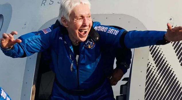 Wally Funk, the oldest woman to travel to space, has passed away.