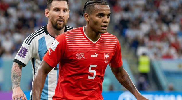 Manuel Akanji said whatever came to his mouth about the Portuguese referee and Messi.