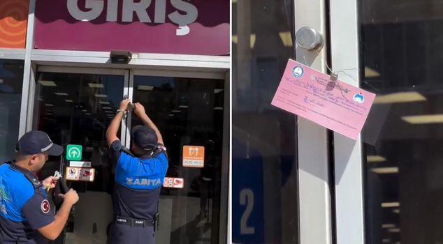 Second shock for the grocery chain! The same branch has been sealed again.