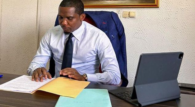Samuel Eto'o stood up for Kylian Mbappe