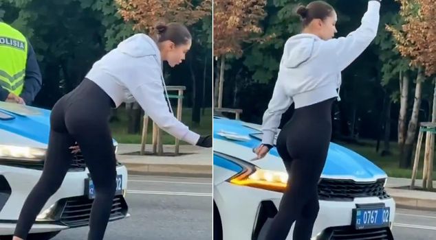 Look at what he did instead of getting upset about the traffic fine.
