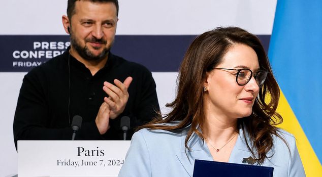 Ukrainian Prime Minister Sviridenko submitted her resignation to parliament.