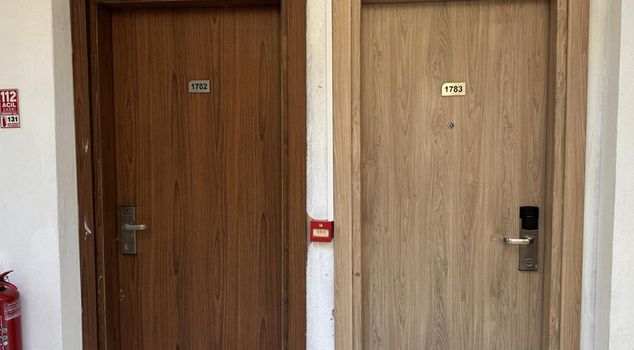 The traces of July 15 are preserved exactly as they were at the hotel in Marmaris.