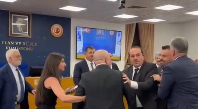 Tension rose in the Turkish Grand National Assembly Committee: The words 'You have not become a man' stirred up the place.