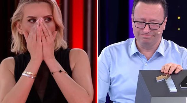 The contestant who accepted the bank's offer was devastated at the end of the show.