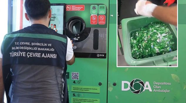The inside of the deposit return machine was shown for the first time: How discarded bottles are sorted.