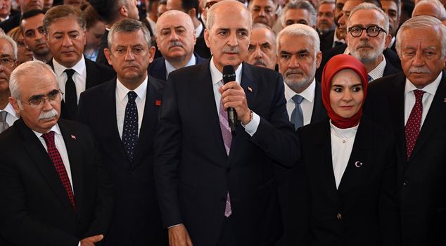 The July 15 exhibitions opened at the Turkish Grand National Assembly.